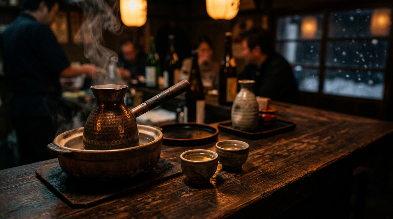 清酒温度指南：從冷酒到燗酒