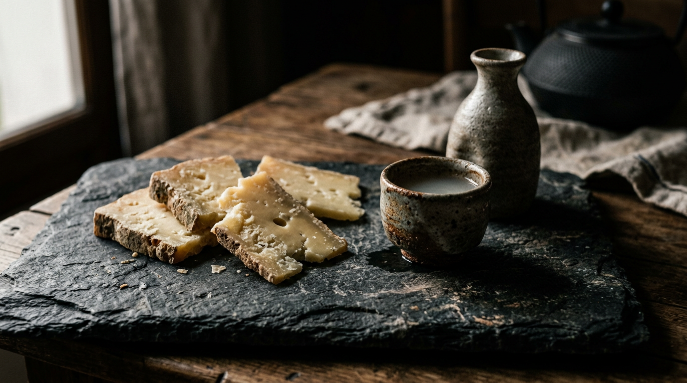 山廢清酒與芝士：乳酸的完美對話